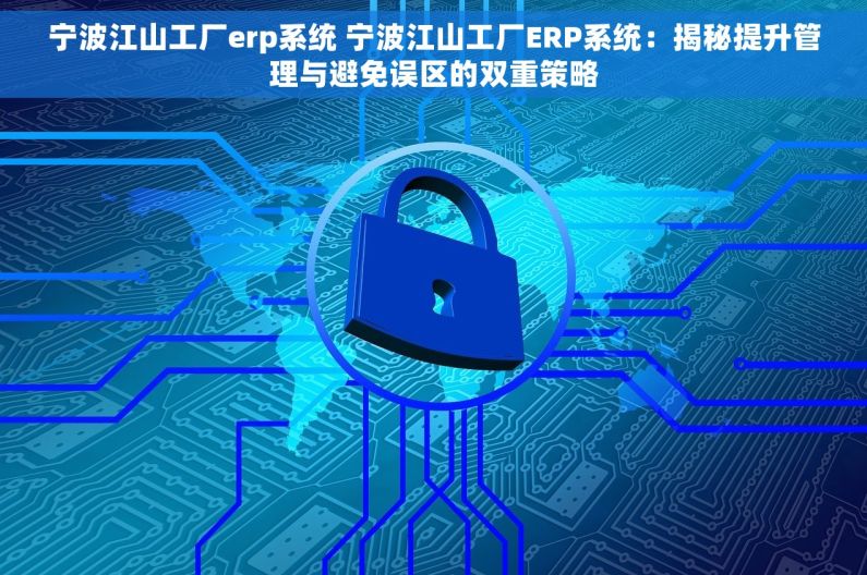 宁波江山工厂erp系统 宁波江山工厂ERP系统：揭秘提升管理与避免误区的双重策略