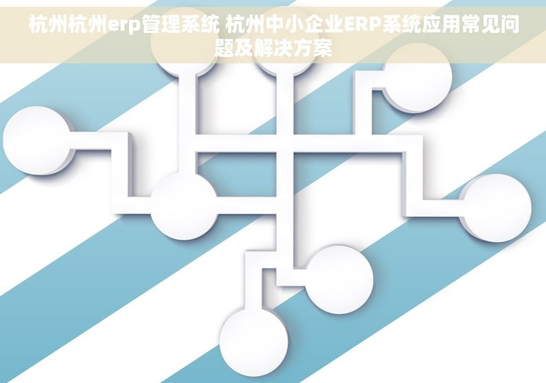 杭州杭州erp管理系统 杭州中小企业ERP系统应用常见问题及解决方案