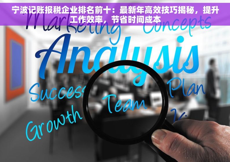 宁波记账报税企业排名前十：最新年高效技巧揭秘，提升工作效率，节省时间成本