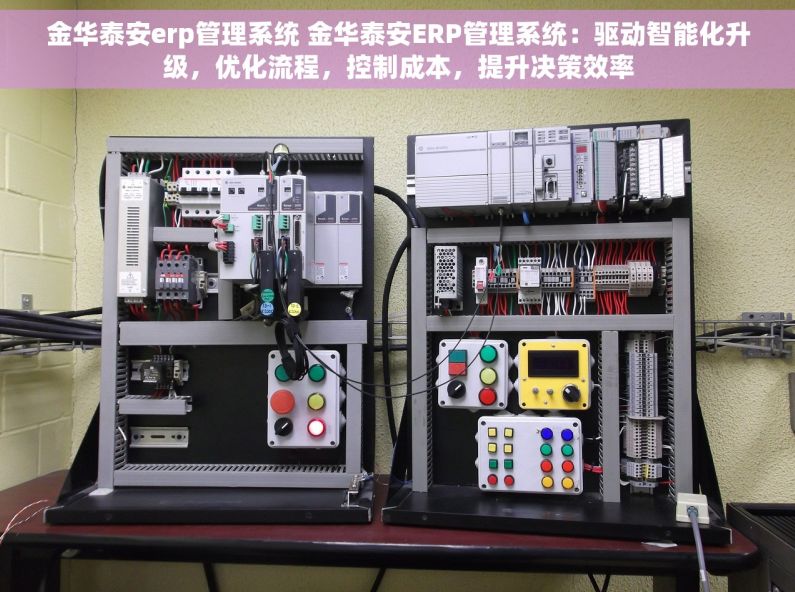 金华泰安erp管理系统 金华泰安ERP管理系统：驱动智能化升级，优化流程，控制成本，提升决策效率