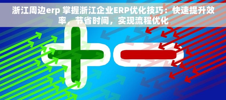 浙江周边erp 掌握浙江企业ERP优化技巧：快速提升效率，节省时间，实现流程优化