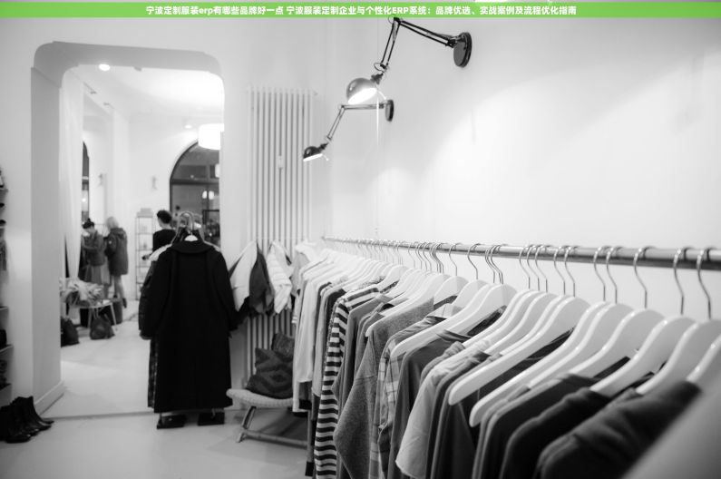 宁波定制服装erp有哪些品牌好一点 宁波服装定制企业与个性化ERP系统：品牌优选、实战案例及流程优化指南