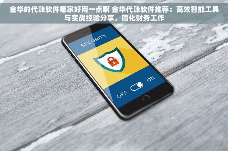 金华的代账软件哪家好用一点啊 金华代账软件推荐：高效智能工具与实战经验分享，简化财务工作