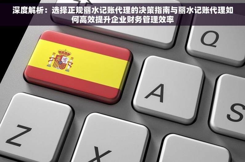 深度解析：选择正规丽水记账代理的决策指南与丽水记账代理如何高效提升企业财务管理效率