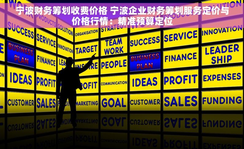 宁波财务筹划收费价格 宁波企业财务筹划服务定价与价格行情：精准预算定位