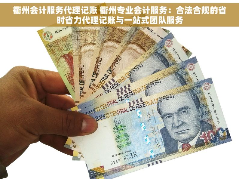 衢州会计服务代理记账 衢州专业会计服务：合法合规的省时省力代理记账与一站式团队服务