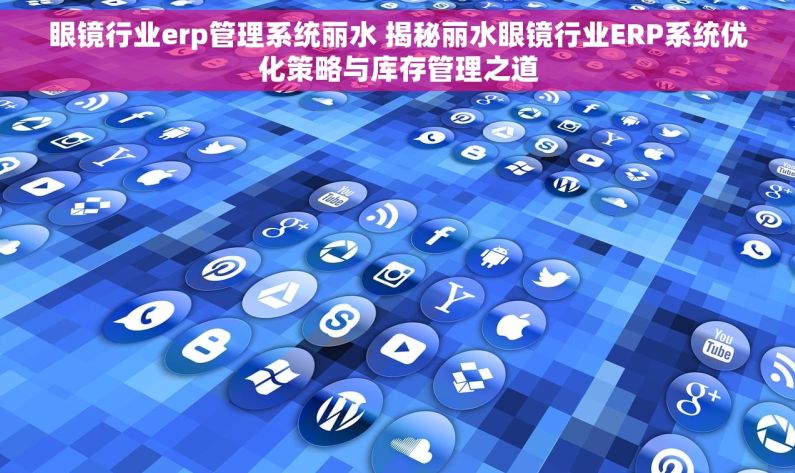 眼镜行业erp管理系统丽水 揭秘丽水眼镜行业ERP系统优化策略与库存管理之道
