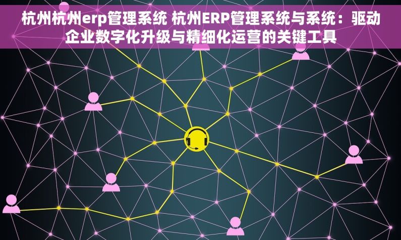 杭州杭州erp管理系统 杭州ERP管理系统与系统：驱动企业数字化升级与精细化运营的关键工具