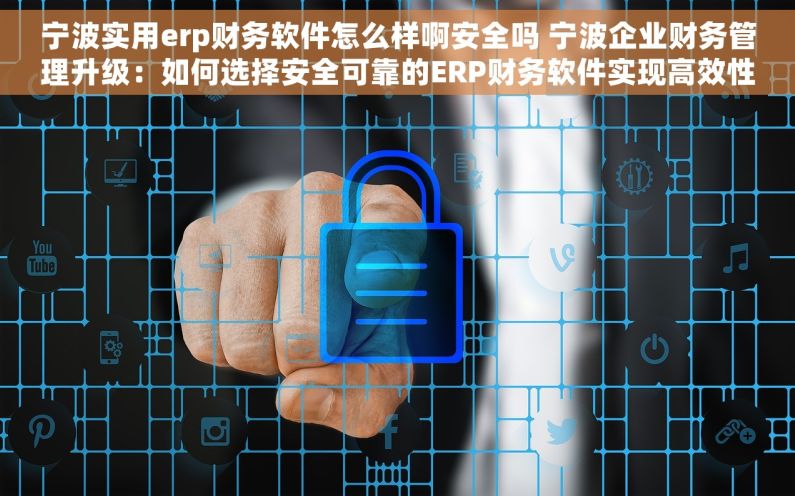 宁波实用erp财务软件怎么样啊安全吗 宁波企业财务管理升级：如何选择安全可靠的ERP财务软件实现高效性