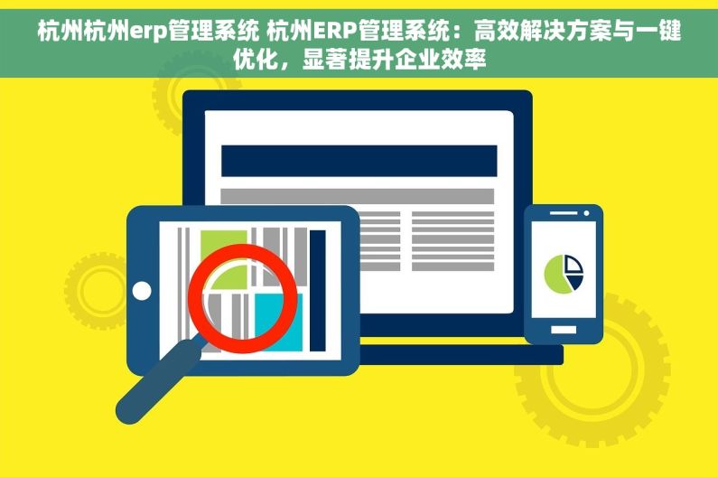 杭州杭州erp管理系统 杭州ERP管理系统：高效解决方案与一键优化，显著提升企业效率