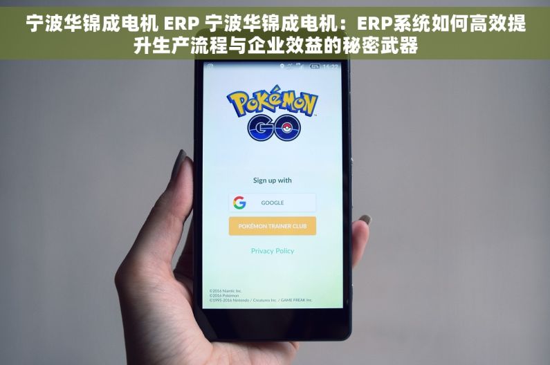 宁波华锦成电机 ERP 宁波华锦成电机：ERP系统如何高效提升生产流程与企业效益的秘密武器