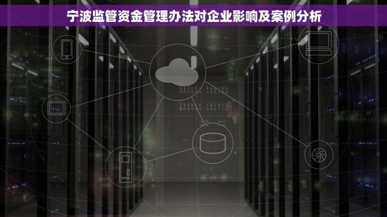 宁波监管资金管理办法对企业影响及案例分析