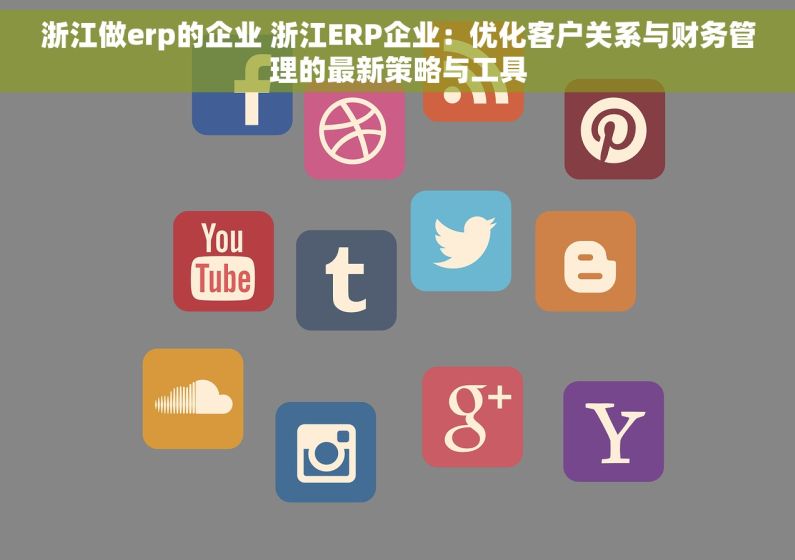 浙江做erp的企业 浙江ERP企业：优化客户关系与财务管理的最新策略与工具