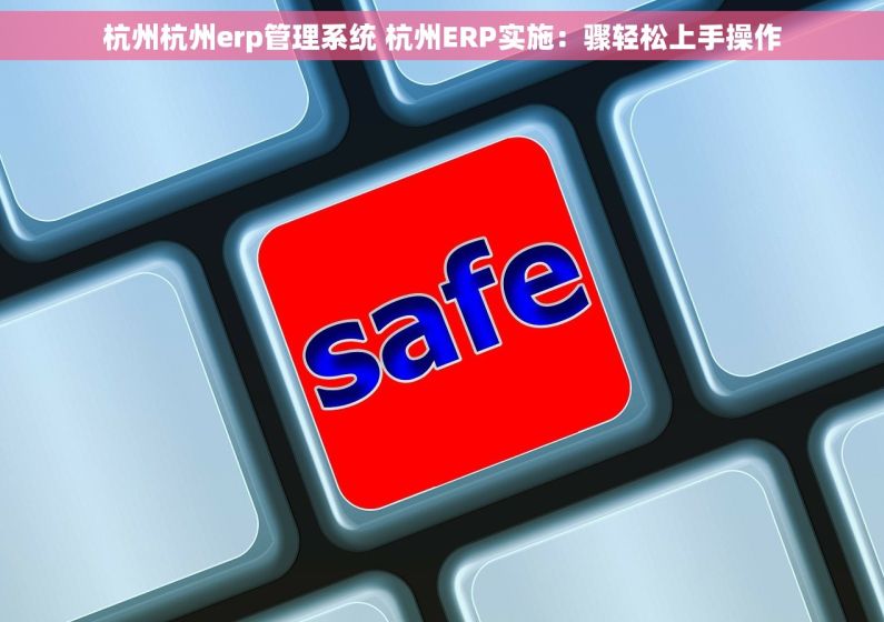 杭州杭州erp管理系统 杭州ERP实施：骤轻松上手操作