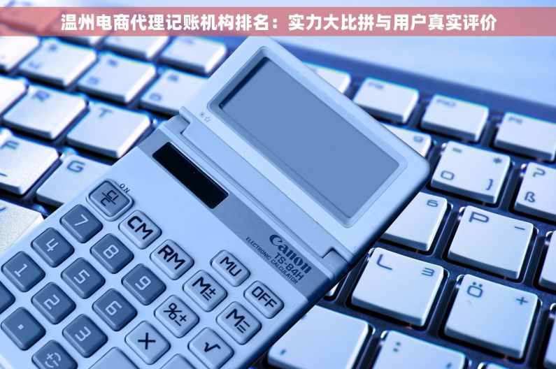 温州电商代理记账机构排名：实力大比拼与用户真实评价