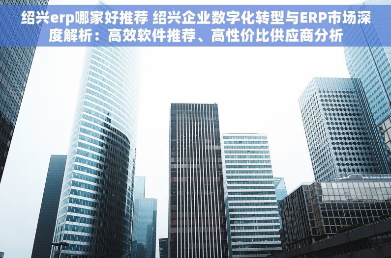 绍兴erp哪家好推荐 绍兴企业数字化转型与ERP市场深度解析：高效软件推荐、高性价比供应商分析