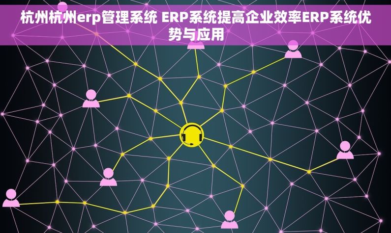 杭州杭州erp管理系统 ERP系统提高企业效率ERP系统优势与应用