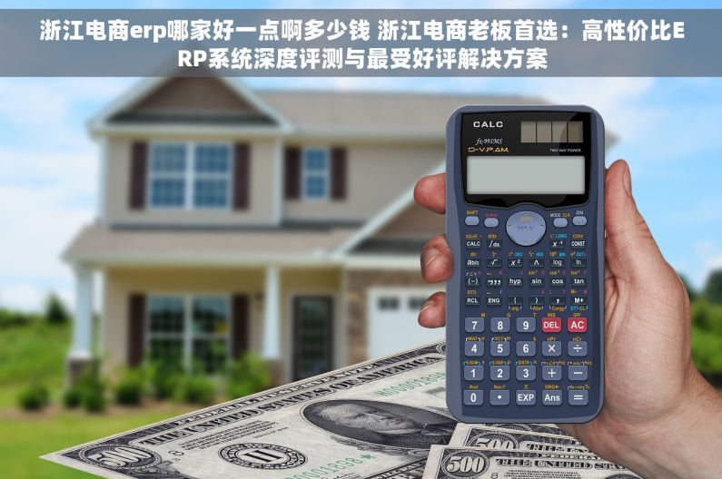 浙江电商erp哪家好一点啊多少钱 浙江电商老板首选：高性价比ERP系统深度评测与最受好评解决方案