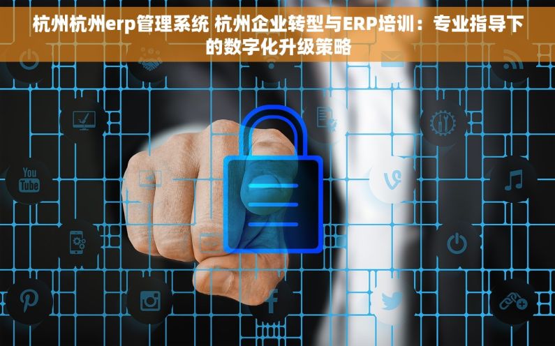 杭州杭州erp管理系统 杭州企业转型与ERP培训：专业指导下的数字化升级策略