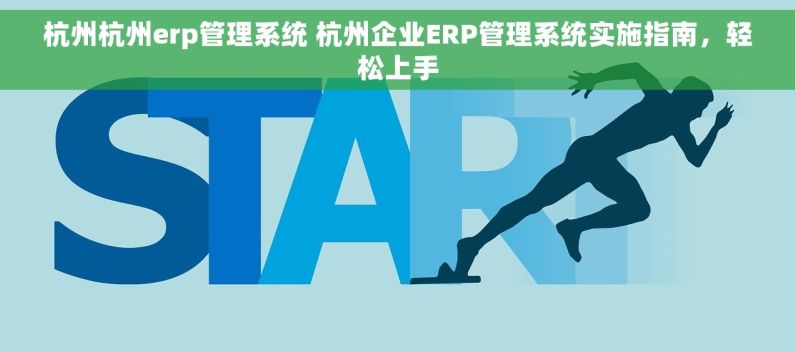 杭州杭州erp管理系统 杭州企业ERP管理系统实施指南，轻松上手