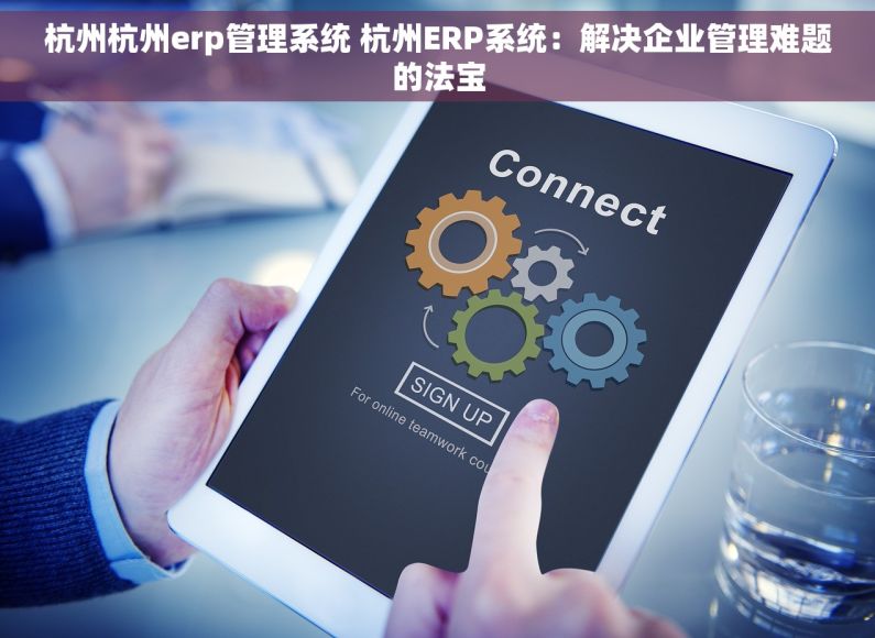 杭州杭州erp管理系统 杭州ERP系统：解决企业管理难题的法宝
