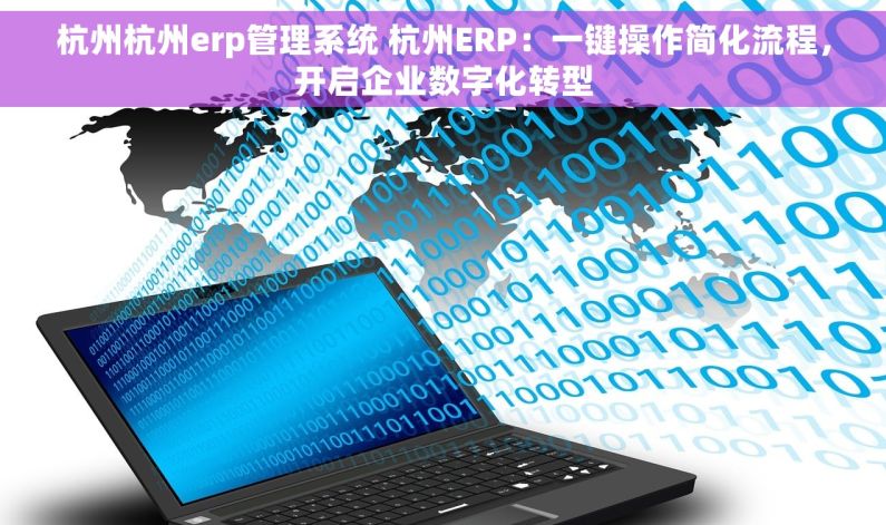 杭州杭州erp管理系统 杭州ERP：一键操作简化流程，开启企业数字化转型