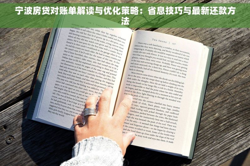 宁波房贷对账单解读与优化策略：省息技巧与最新还款方法