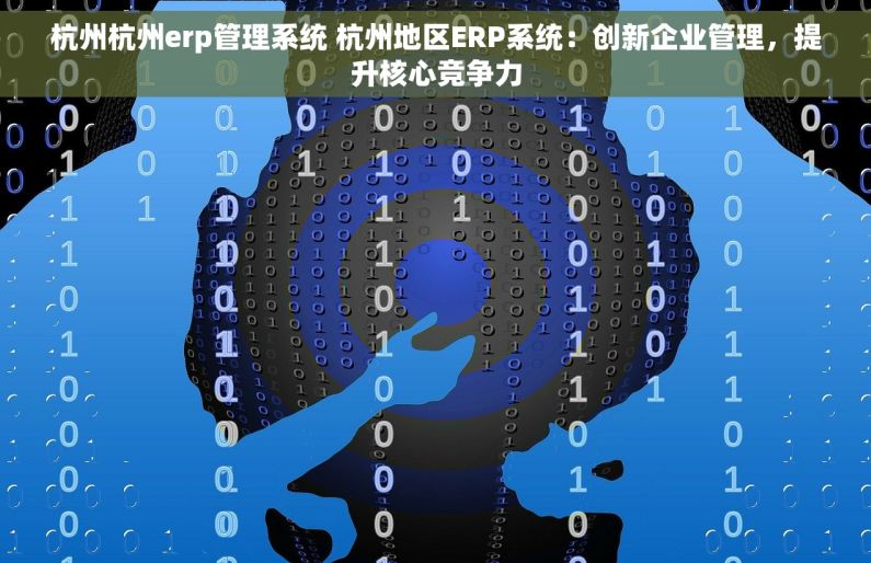 杭州杭州erp管理系统 杭州地区ERP系统：创新企业管理，提升核心竞争力
