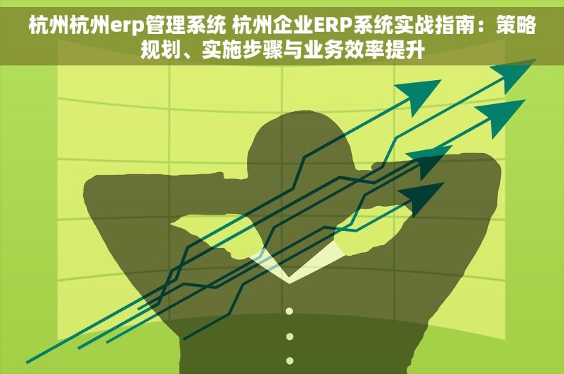 杭州杭州erp管理系统 杭州企业ERP系统实战指南：策略规划、实施步骤与业务效率提升