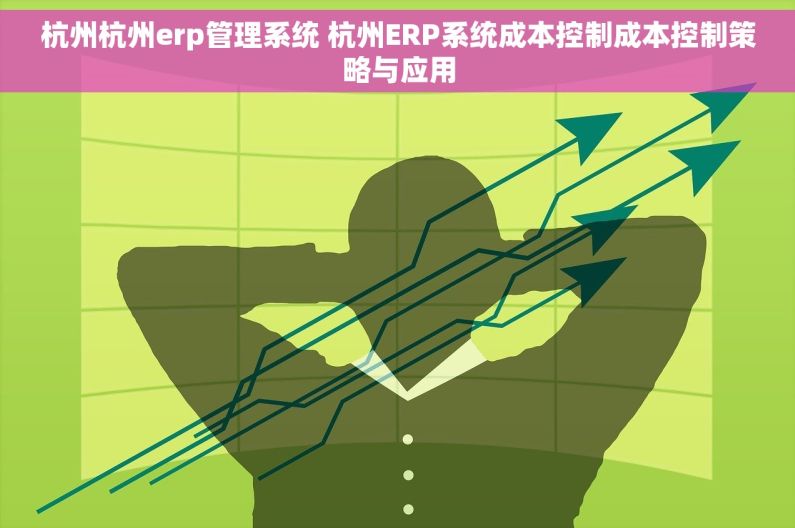 杭州杭州erp管理系统 杭州ERP系统成本控制成本控制策略与应用