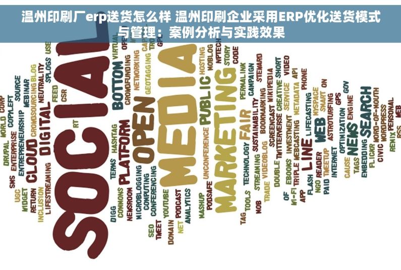 温州印刷厂erp送货怎么样 温州印刷企业采用ERP优化送货模式与管理：案例分析与实践效果