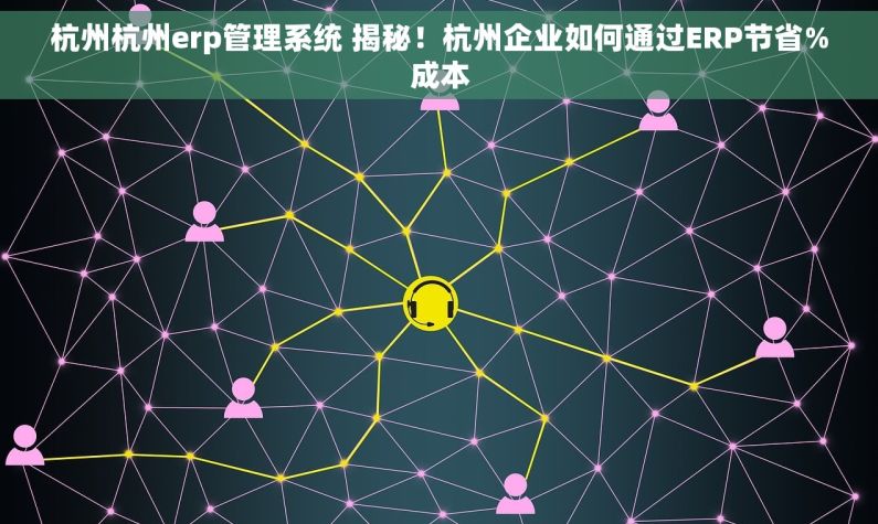 杭州杭州erp管理系统 揭秘！杭州企业如何通过ERP节省%成本