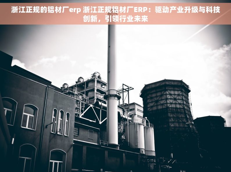 浙江正规的铝材厂erp 浙江正规铝材厂ERP：驱动产业升级与科技创新，引领行业未来