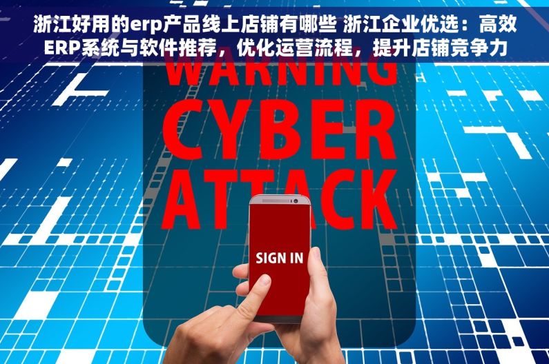 浙江好用的erp产品线上店铺有哪些 浙江企业优选：高效ERP系统与软件推荐，优化运营流程，提升店铺竞争力