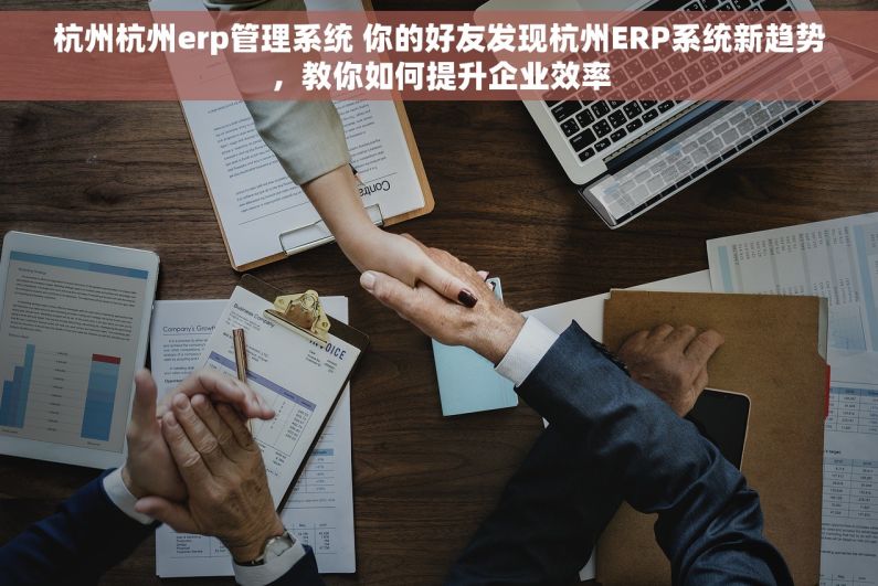 杭州杭州erp管理系统 你的好友发现杭州ERP系统新趋势，教你如何提升企业效率