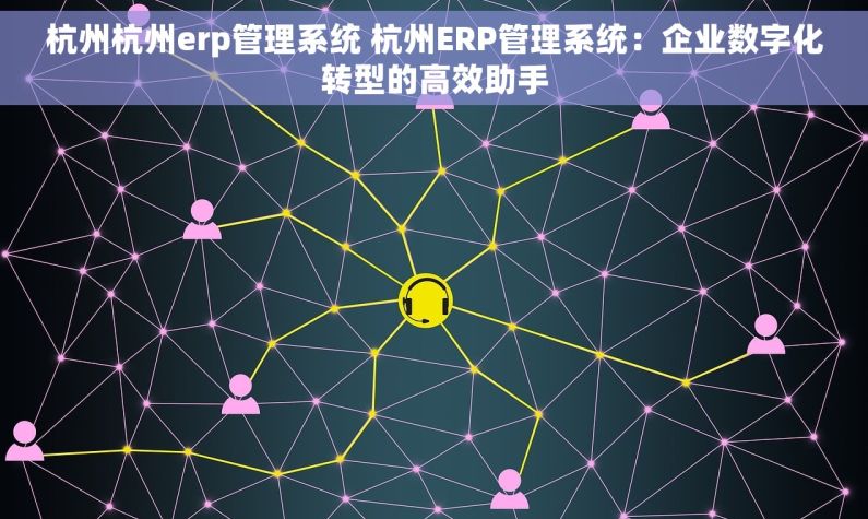 杭州杭州erp管理系统 杭州ERP管理系统：企业数字化转型的高效助手