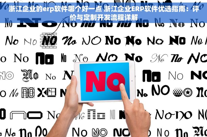 浙江企业的erp软件哪个好一点 浙江企业ERP软件优选指南：评价与定制开发流程详解