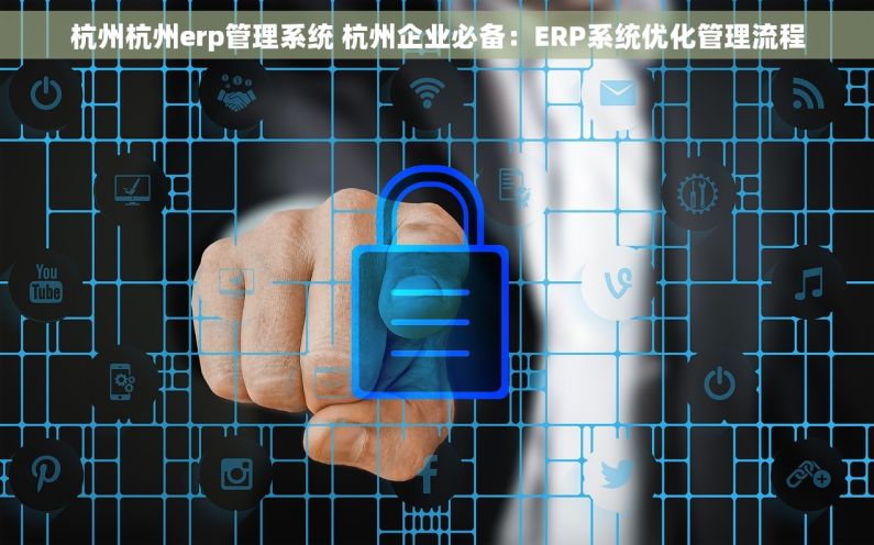 杭州杭州erp管理系统 杭州企业必备：ERP系统优化管理流程