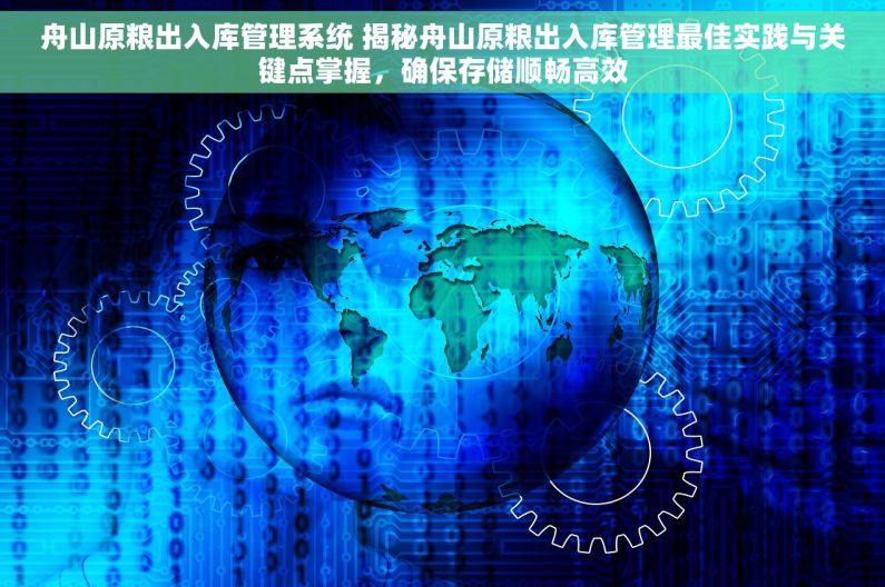 舟山原粮出入库管理系统 揭秘舟山原粮出入库管理最佳实践与关键点掌握，确保存储顺畅高效