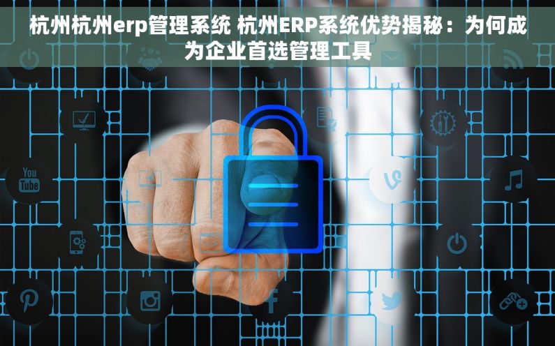 杭州杭州erp管理系统 杭州ERP系统优势揭秘：为何成为企业首选管理工具