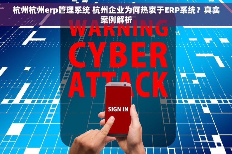 杭州杭州erp管理系统 杭州企业为何热衷于ERP系统？真实案例解析