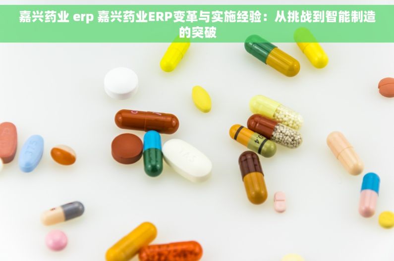 嘉兴药业 erp 嘉兴药业ERP变革与实施经验：从挑战到智能制造的突破
