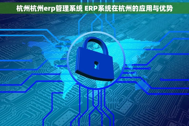 杭州杭州erp管理系统 ERP系统在杭州的应用与优势