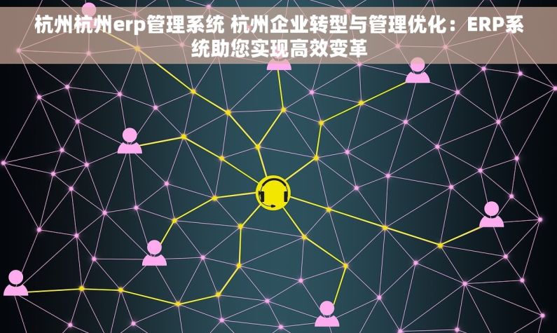 杭州杭州erp管理系统 杭州企业转型与管理优化：ERP系统助您实现高效变革