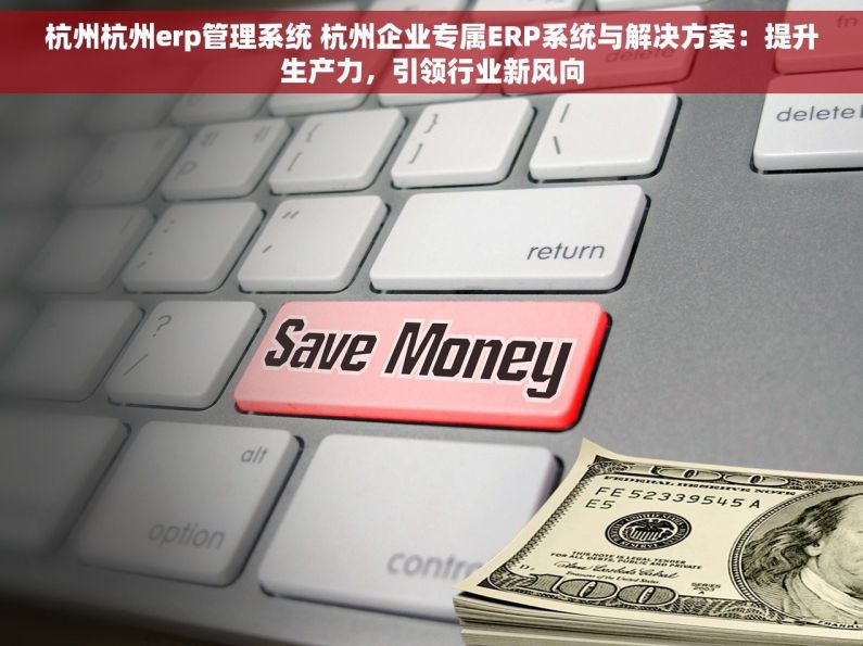 杭州杭州erp管理系统 杭州企业专属ERP系统与解决方案：提升生产力，引领行业新风向