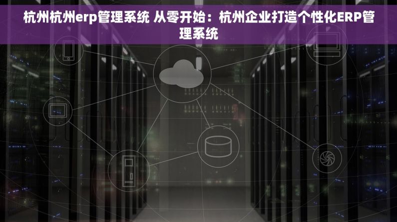 杭州杭州erp管理系统 从零开始：杭州企业打造个性化ERP管理系统