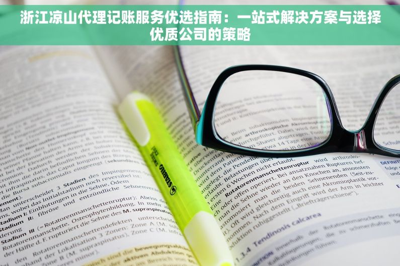 浙江凉山代理记账服务优选指南：一站式解决方案与选择优质公司的策略