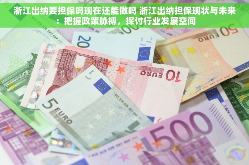 浙江出纳要担保吗现在还能做吗 浙江出纳担保现状与未来：把握政策脉搏，探讨行业发展空间