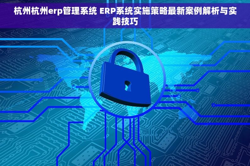 杭州杭州erp管理系统 ERP系统实施策略最新案例解析与实践技巧