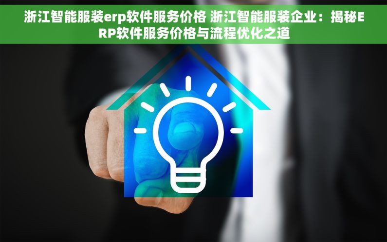 浙江智能服装erp软件服务价格 浙江智能服装企业：揭秘ERP软件服务价格与流程优化之道